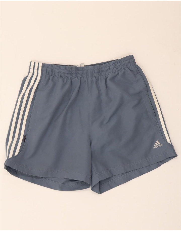 Adidas Short de sport homme gris moyen polyester