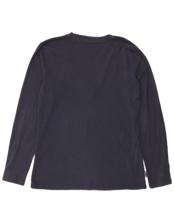 Champion Haut à manches longues Easy Fit pour femme UK 18 XL Bleu marine Coton