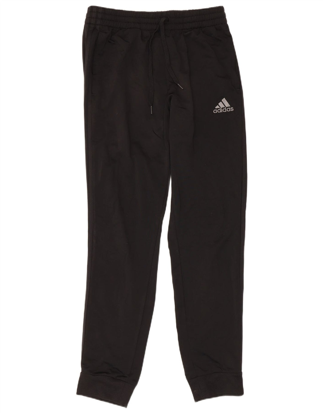 Adidas Pantalon de survêtement pour homme UK 40/42 Medium Noir Polyester
