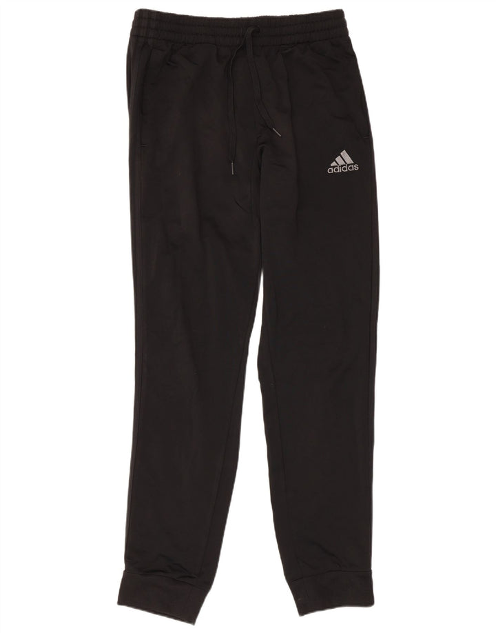 Adidas Pantalon de survêtement pour homme UK 40/42 Medium Noir Polyester