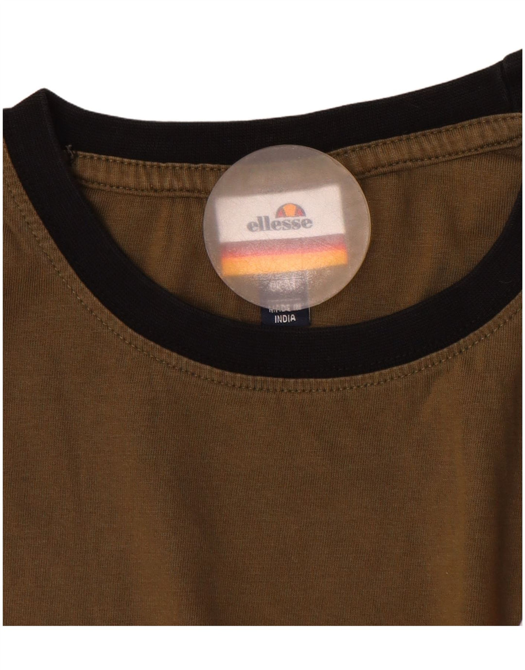 ELLESSE T-Shirt Homme Kaki Moyen