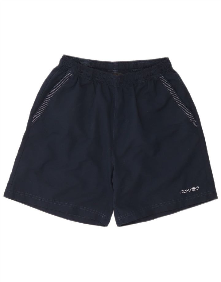 Reebok Short de bain homme petit bleu marine polyester