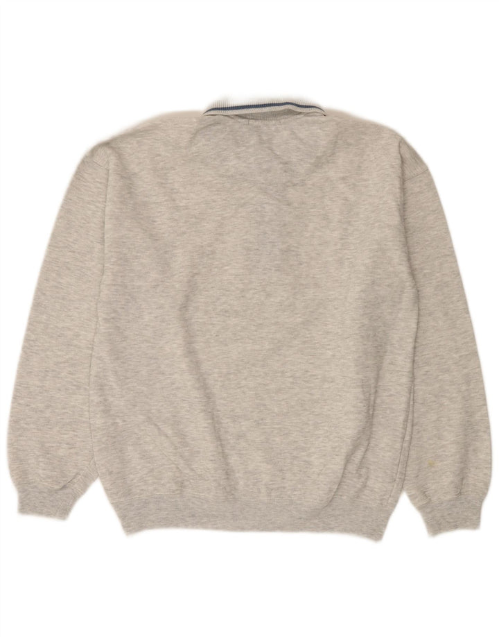 Marks & Spencer Sweat-shirt St. Michael pour homme, petit, gris moucheté