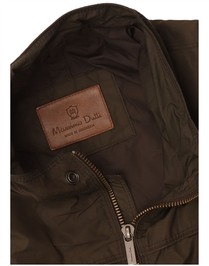 Massimo Dutti Veste utilitaire pour homme UK 36 Petit Kaki