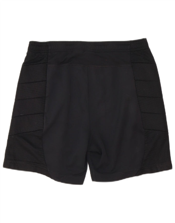 Short de sport Nike pour hommes, grand, noir, polyester
