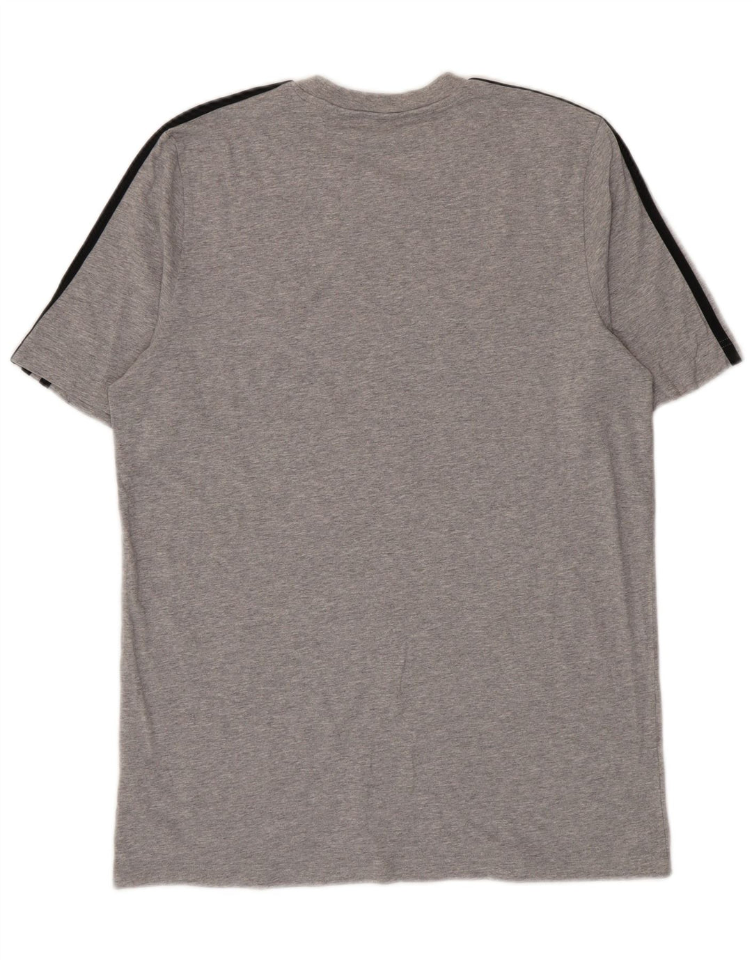 Adidas T-Shirt Homme Haut Large Gris Moucheté Coton