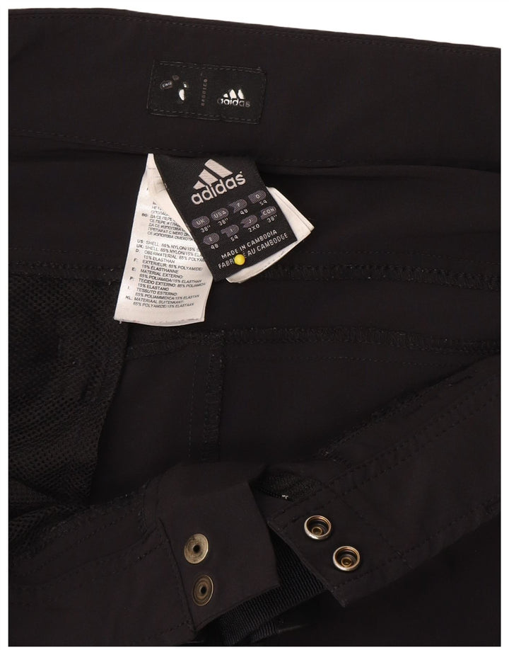 Adidas Short cargo pour homme W38 XL en nylon noir