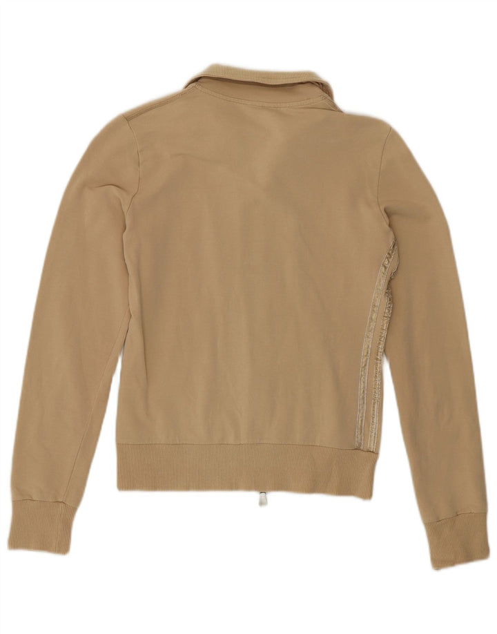 Adidas Veste de survêtement pour femme UK 10 Petit Beige