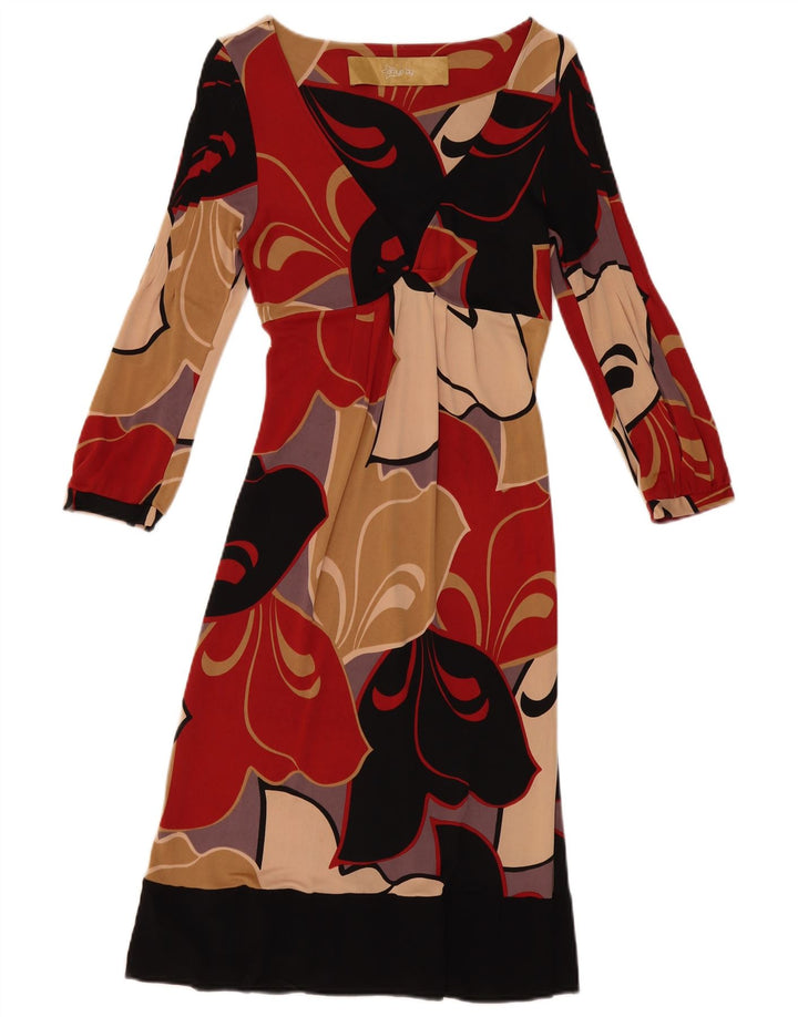 Aniye By Robe trapèze à manches longues pour femme IT 42 Floral multicolore moyen