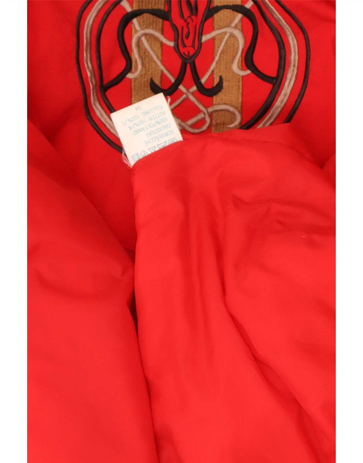 veste utilitaire homme vintage IT 54 2XL Polyamide Rouge