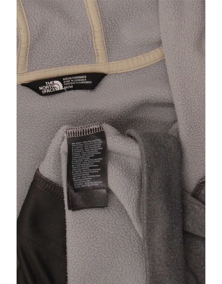 The North Face Pull à capuche zippé pour homme Gris moyen Polyester