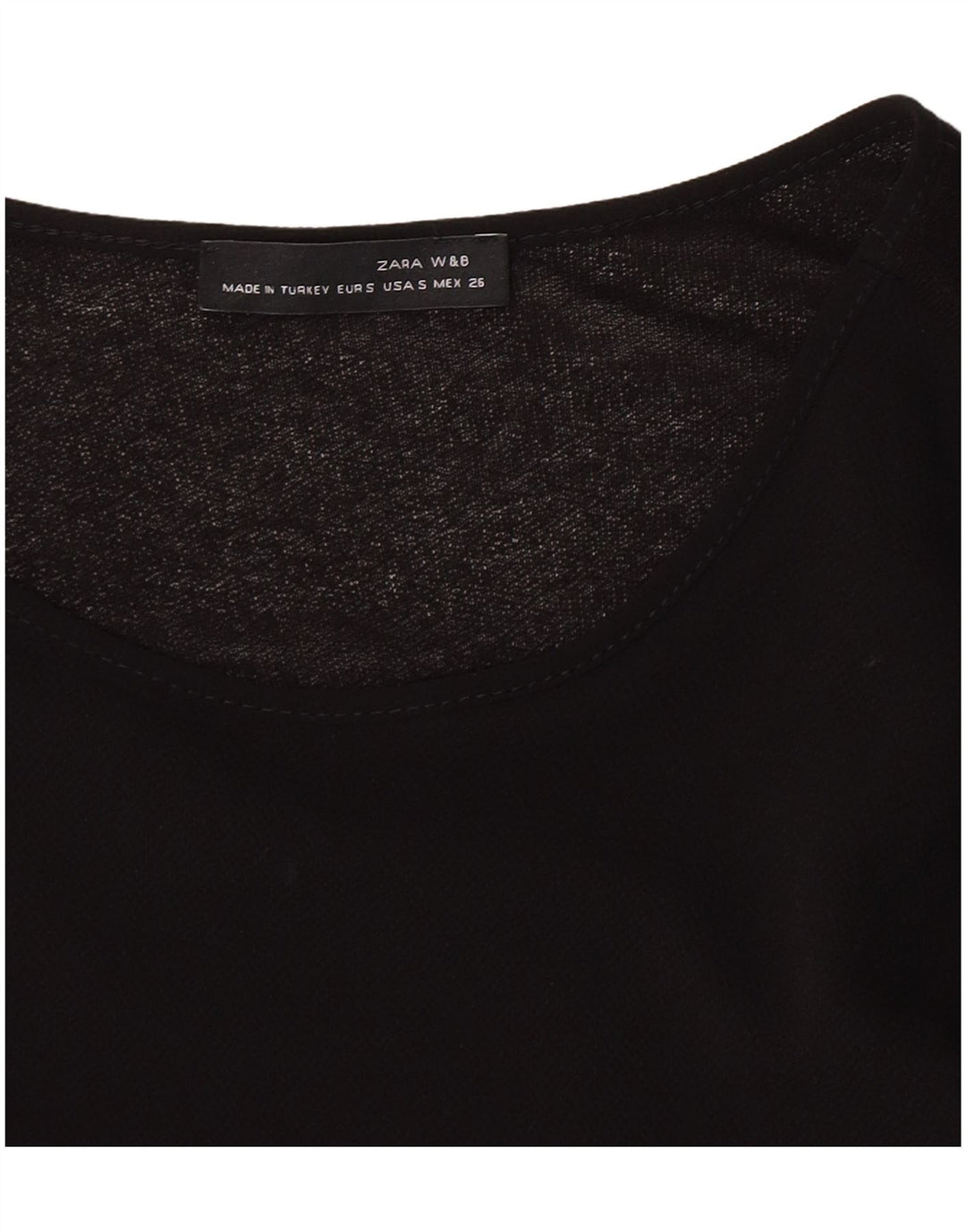 Zara Robe pull pour femme UK 8 Small Noir