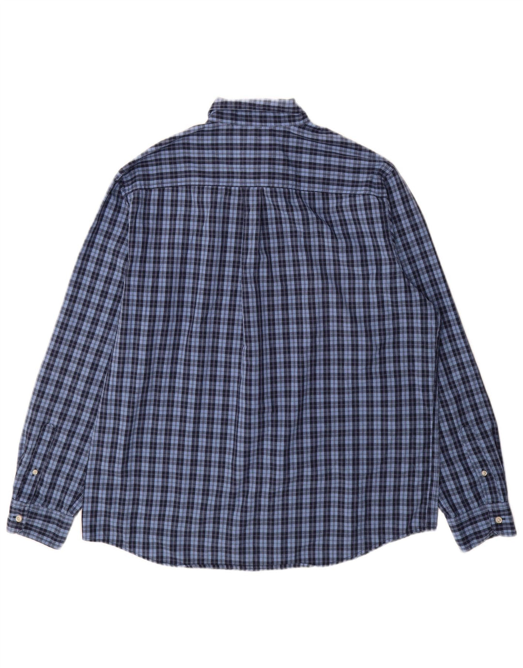 Chaps Chemise Homme Easy Care XL Bleu Carreaux Coton
