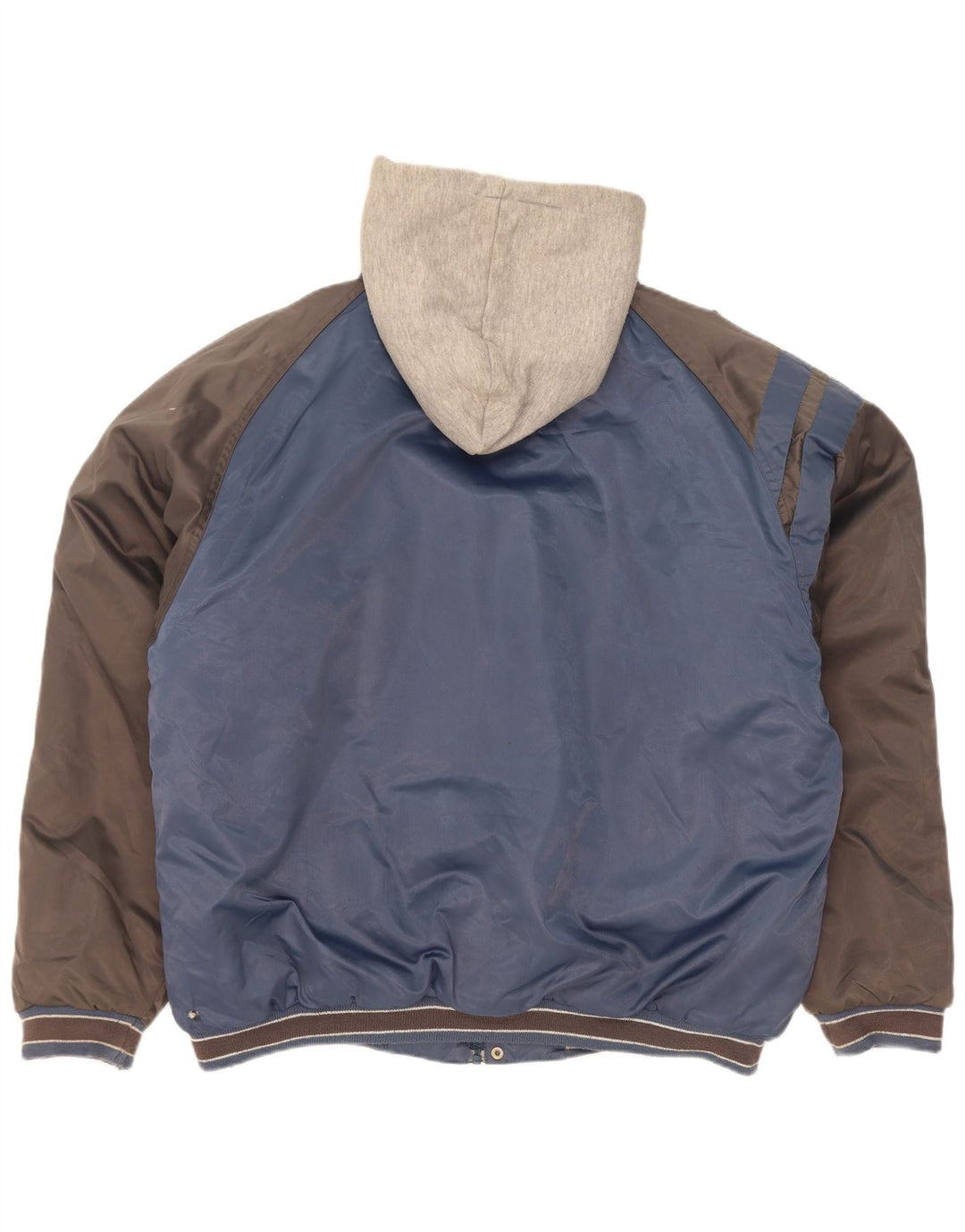 Fila Veste de Survêtement Graphique Homme Large Bleu Marine Colourblock