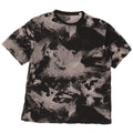 Reebok Homme Abstract Pattern T-Shirt Top Large Noir Coton