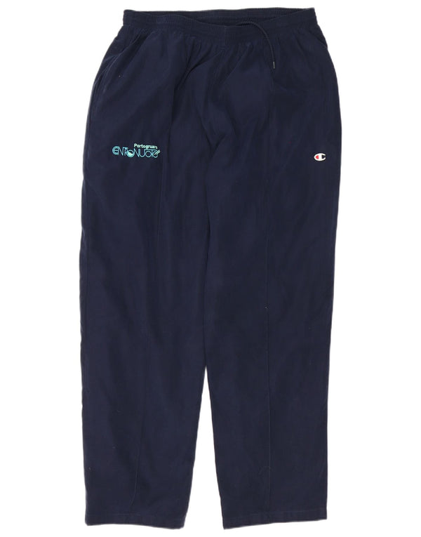 Champion Pantalon de Survêtement Graphique Homme XL Bleu Marine Polyester