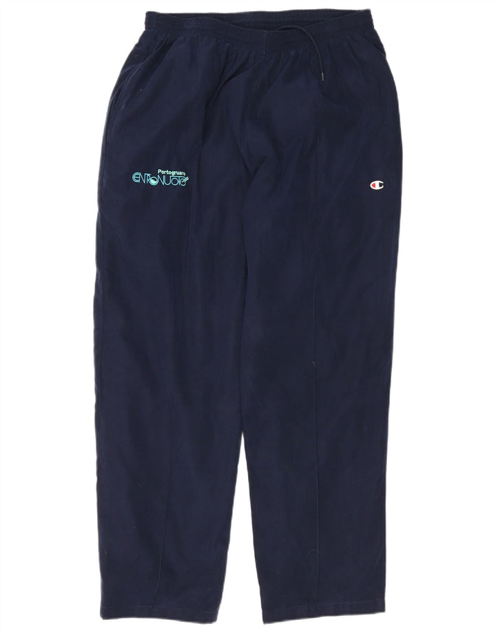 Champion Pantalon de Survêtement Graphique Homme XL Bleu Marine Polyester