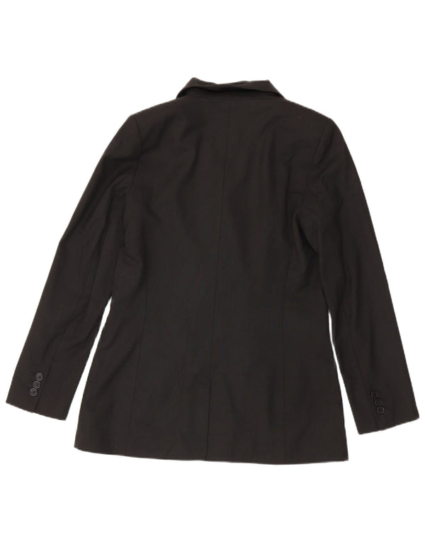 Naf Veste Blazer Double Boutonnage Femme EU 38 Noir Moyen