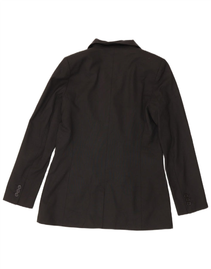 Naf Veste Blazer Double Boutonnage Femme EU 38 Noir Moyen