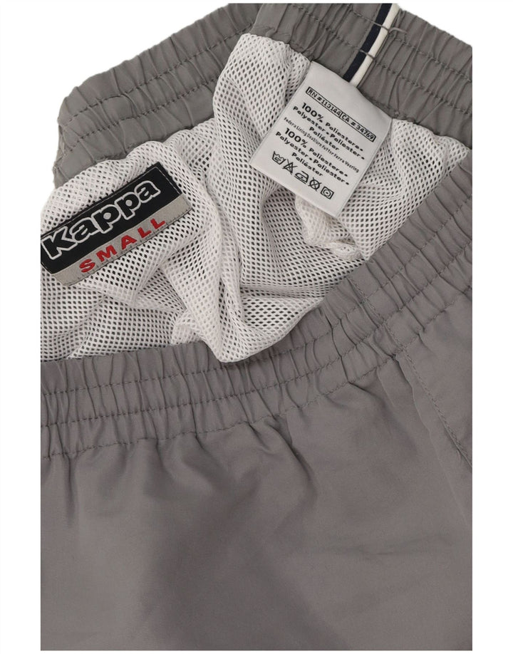 Kappa Short de sport homme petit gris polyester