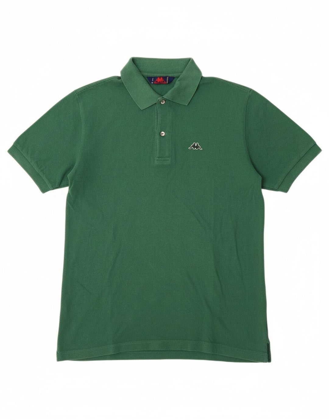 KAPPA Mens Polo Shirt Small Green Cotton