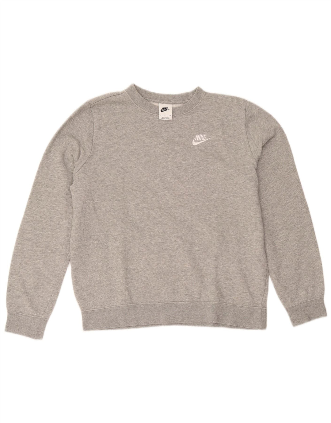 Nike Sweat-shirt pour homme en coton gris Taille S