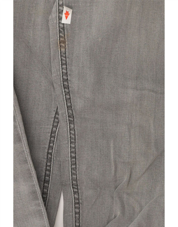 ZARA Jean évasé femme EU 38 Small W28 L32 Gris