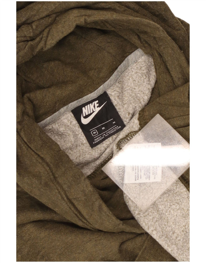 Nike Pull à capuche en coton kaki moyen pour homme