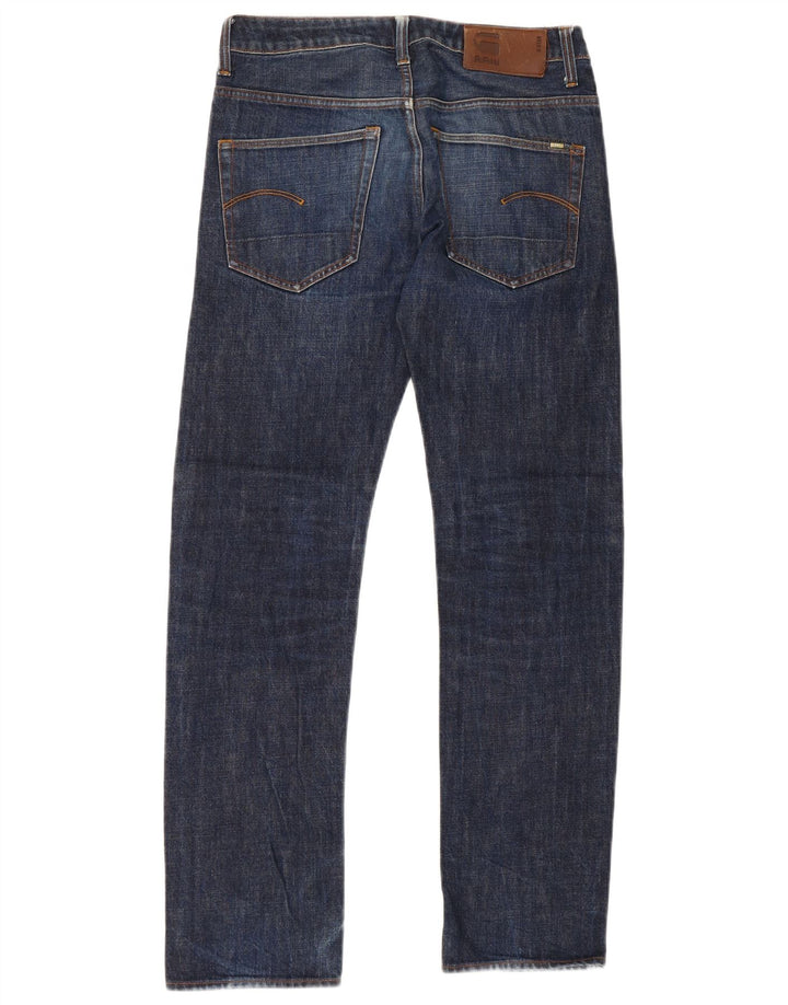 G-Star Jean droit homme W30 L34 bleu marine coton