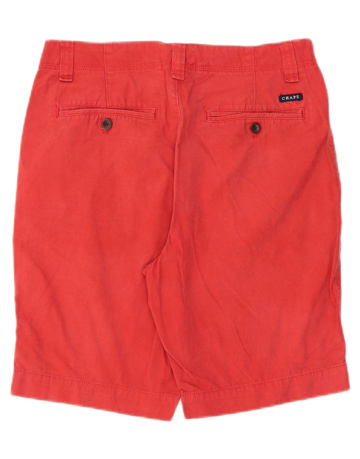 CHAPS Short Chino Homme W30 Rouge Moyen Coton