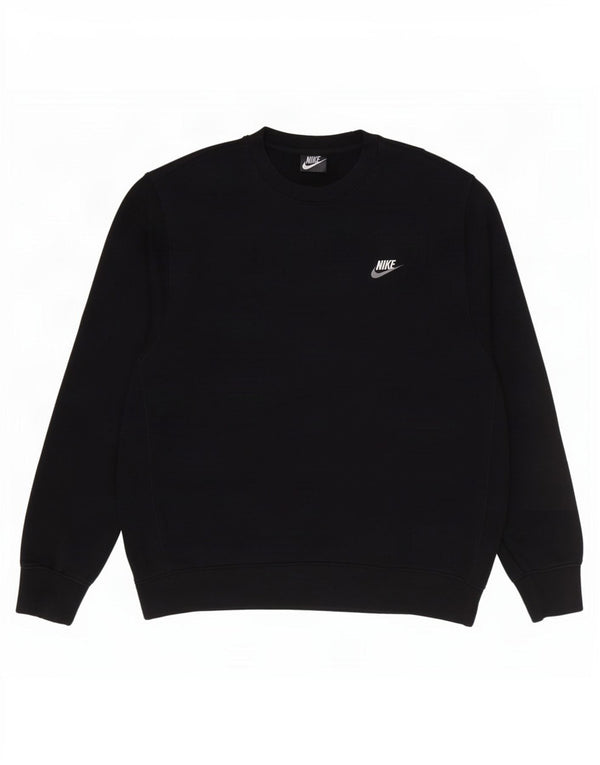 Nike Homme Sweatshirt Jumper XL Noir Coton