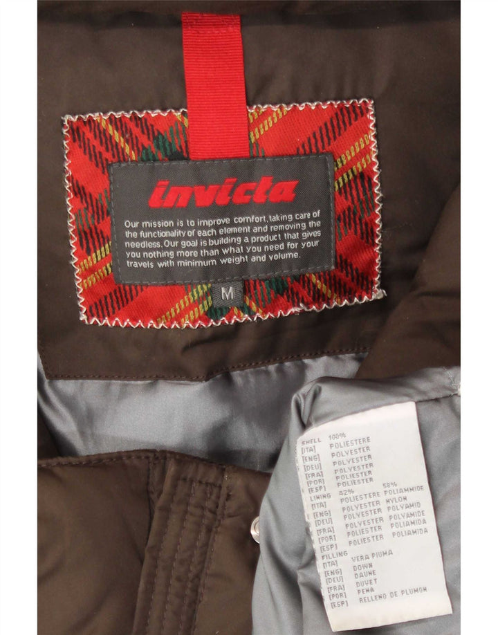 Invicta Veste matelassée à capuche pour femme UK 12 Marron moyen Polyester