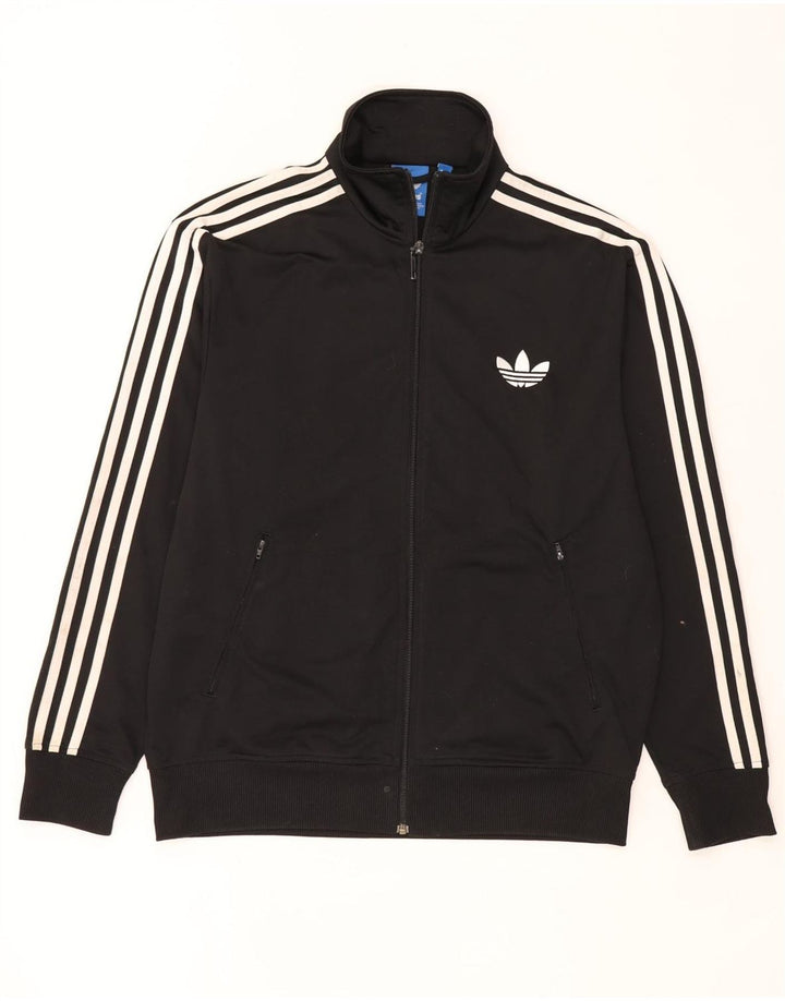 Adidas Veste de survêtement pour homme Large Noir Polyester