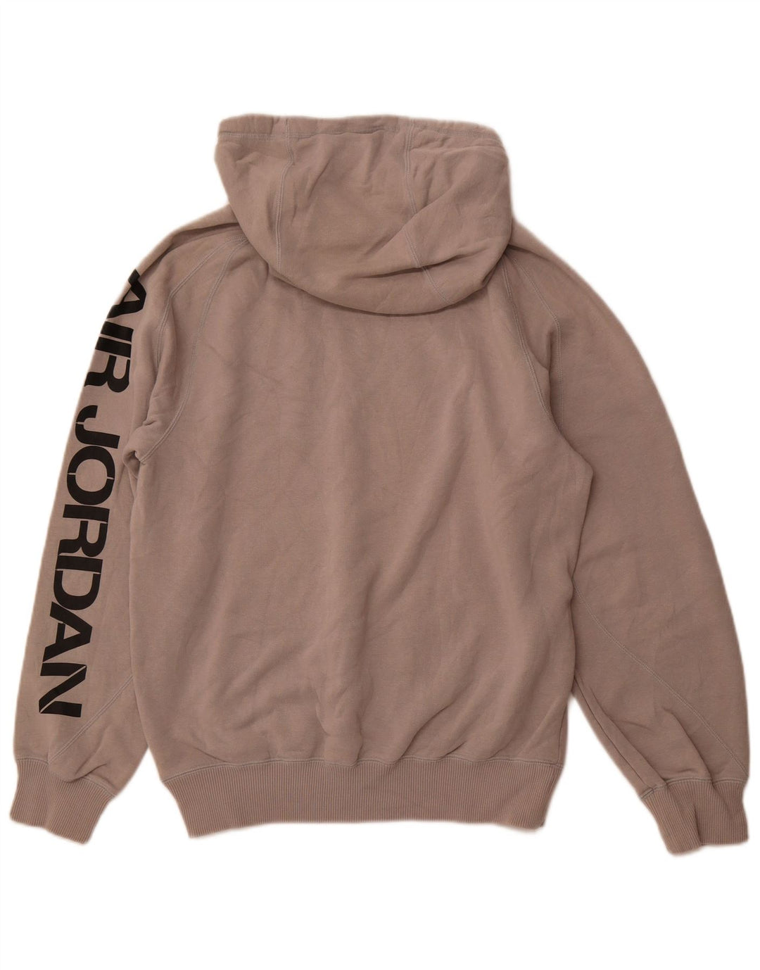 JORDAN Pull à capuche graphique pour homme Petit coton gris