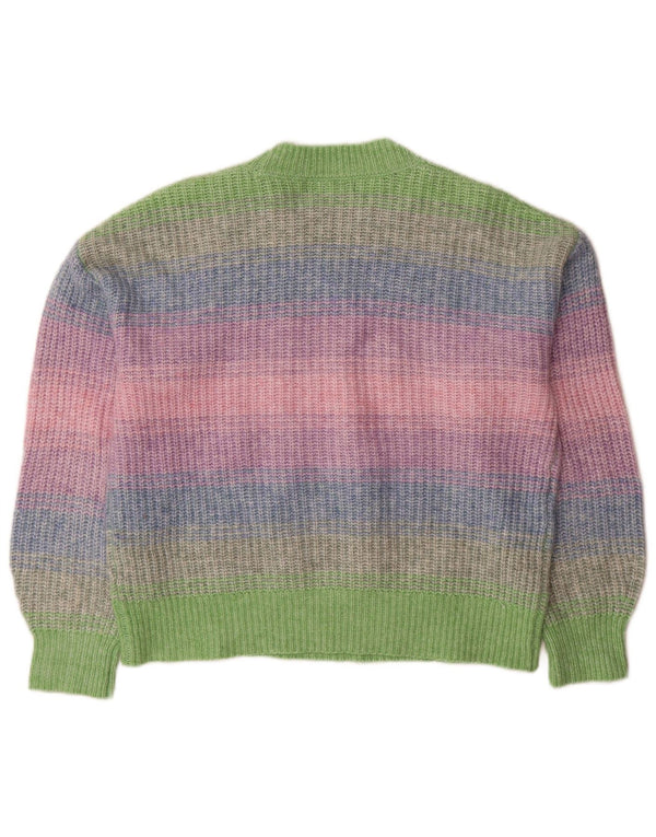 Marks & Spencer Pull ras du cou pour femme UK 14 Medium Multicolore