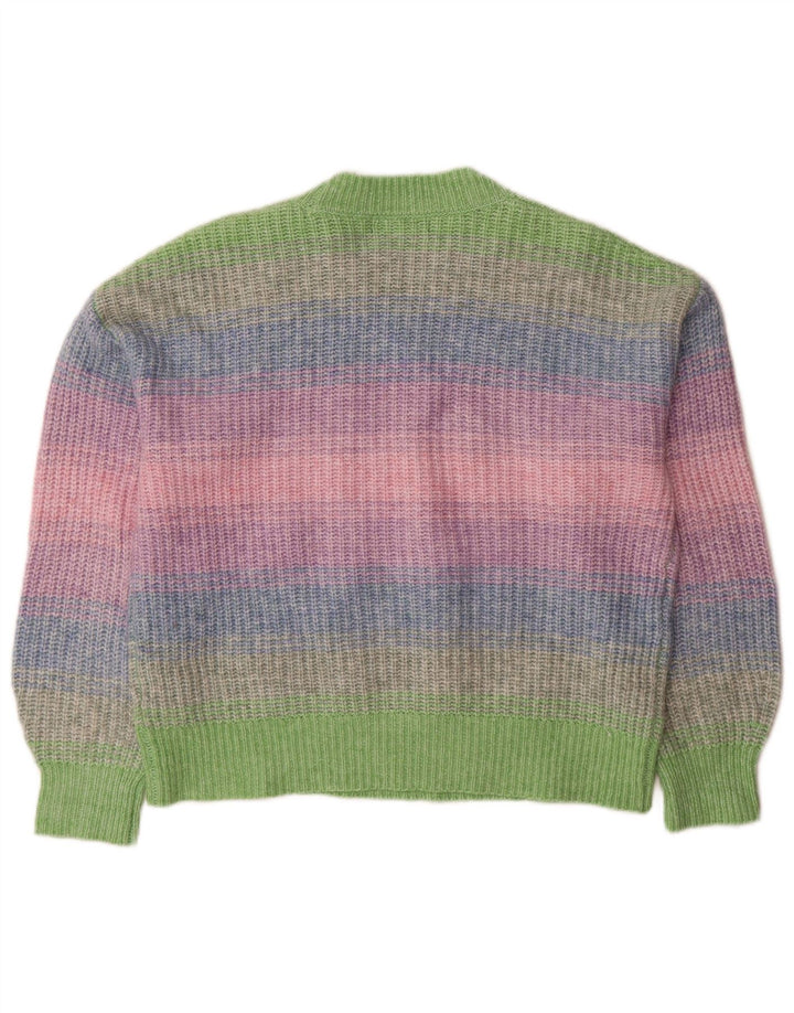 Marks & Spencer Pull ras du cou pour femme UK 14 Medium Multicolore