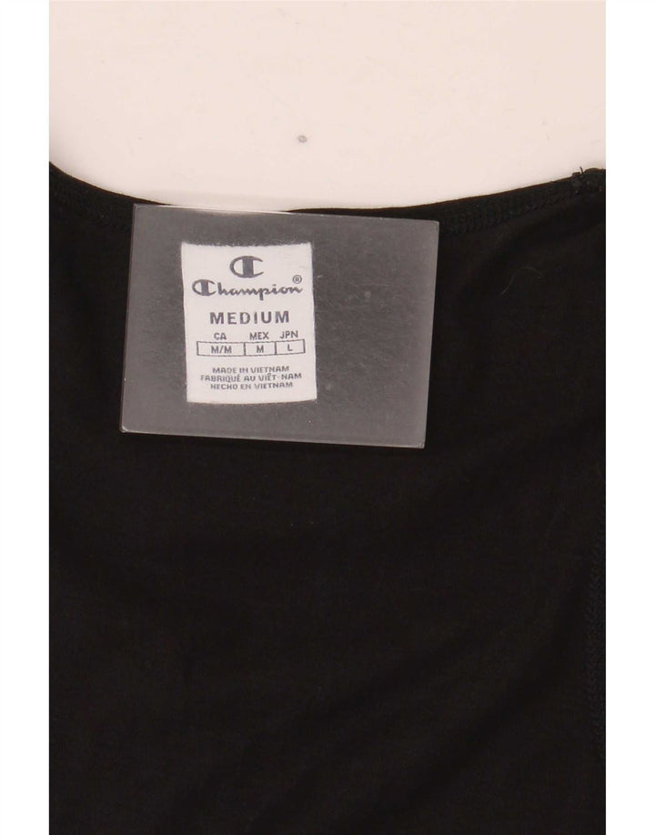 Champion Débardeur graphique pour femme UK 12 Medium Noir