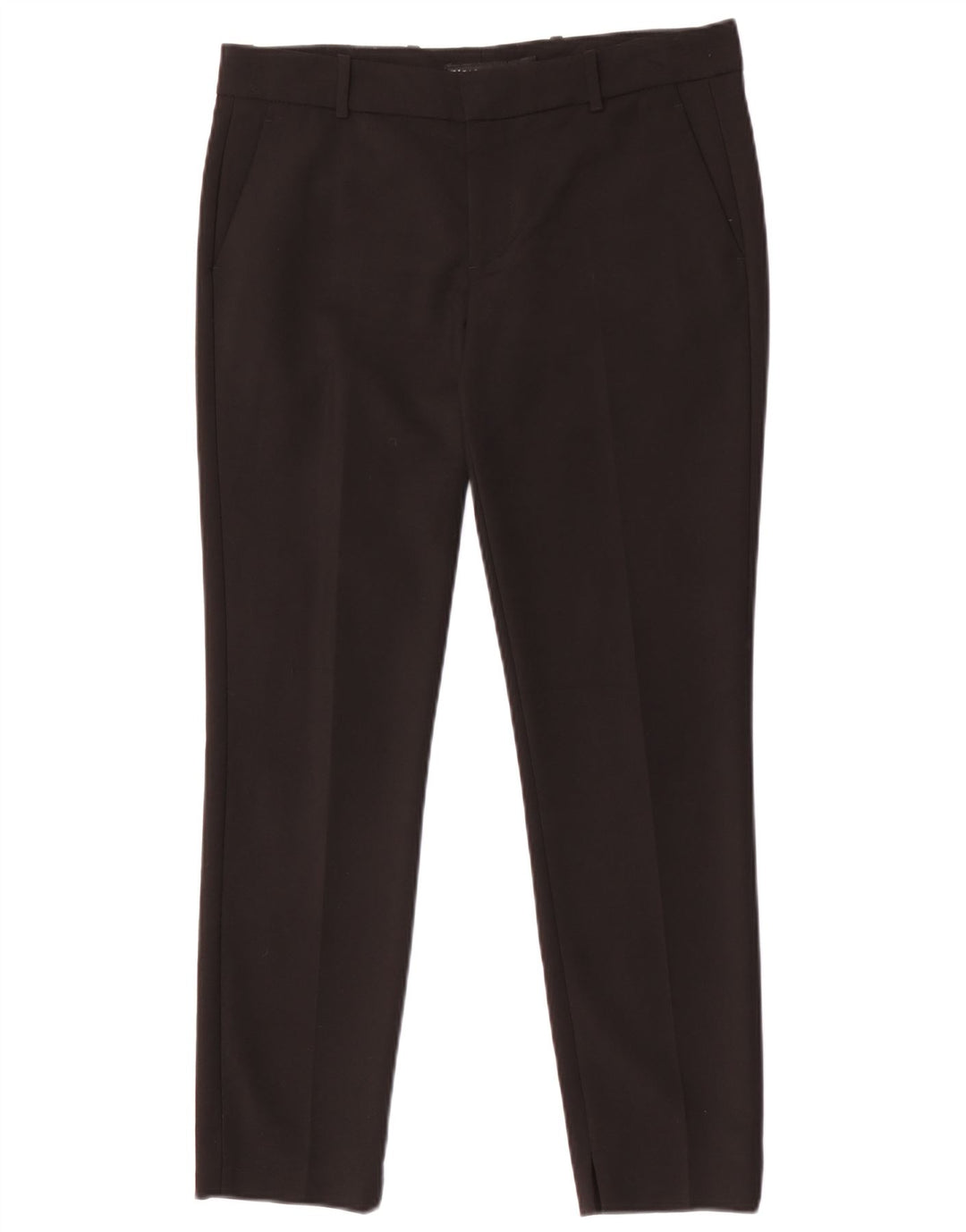 Zara Pantalon Chino Slim Femme Moyen W28 L28 Noir
