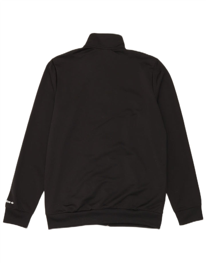Veste de survêtement Adidas Garçon 15-16 ans Noir Polyester