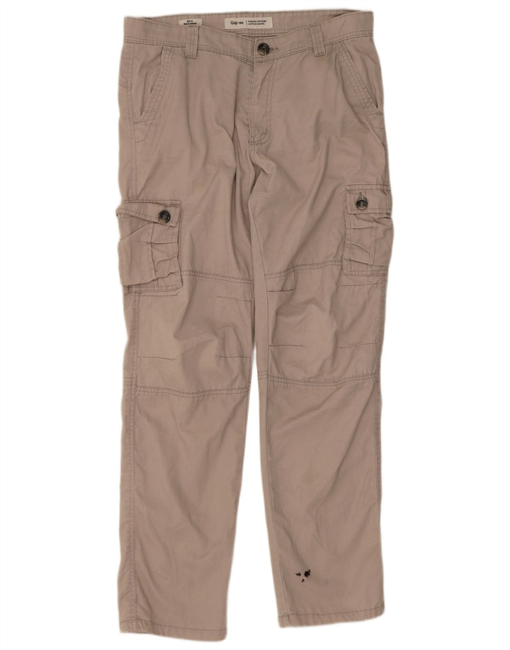 Gap Pantalon Cargo Droit Homme W34 L31 Beige
