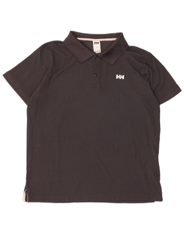 Helly Hansen Polo Homme Grand Gris Polyamide