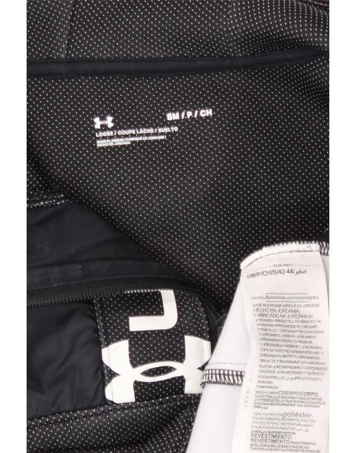 Under Armour Sweat à Capuche Zippé Graphic Homme Petit Polyester à Pois Noir