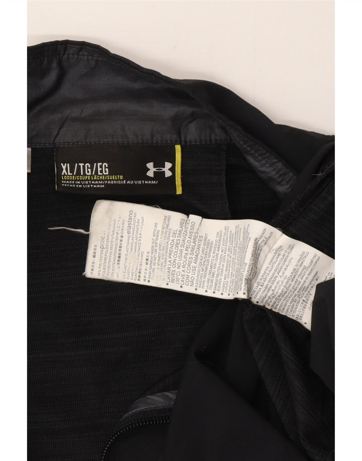 UNDER ARMOUR Veste de Survêtement Homme XL Noir Polyester