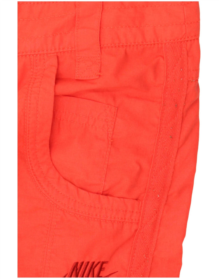 Nike Bermuda Femme UK 10 Small W30 Rouge Polyester