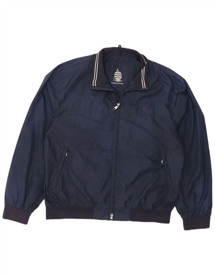 Marina Yachting Veste Bomber Homme IT 56 3XL Bleu Marine Polyester