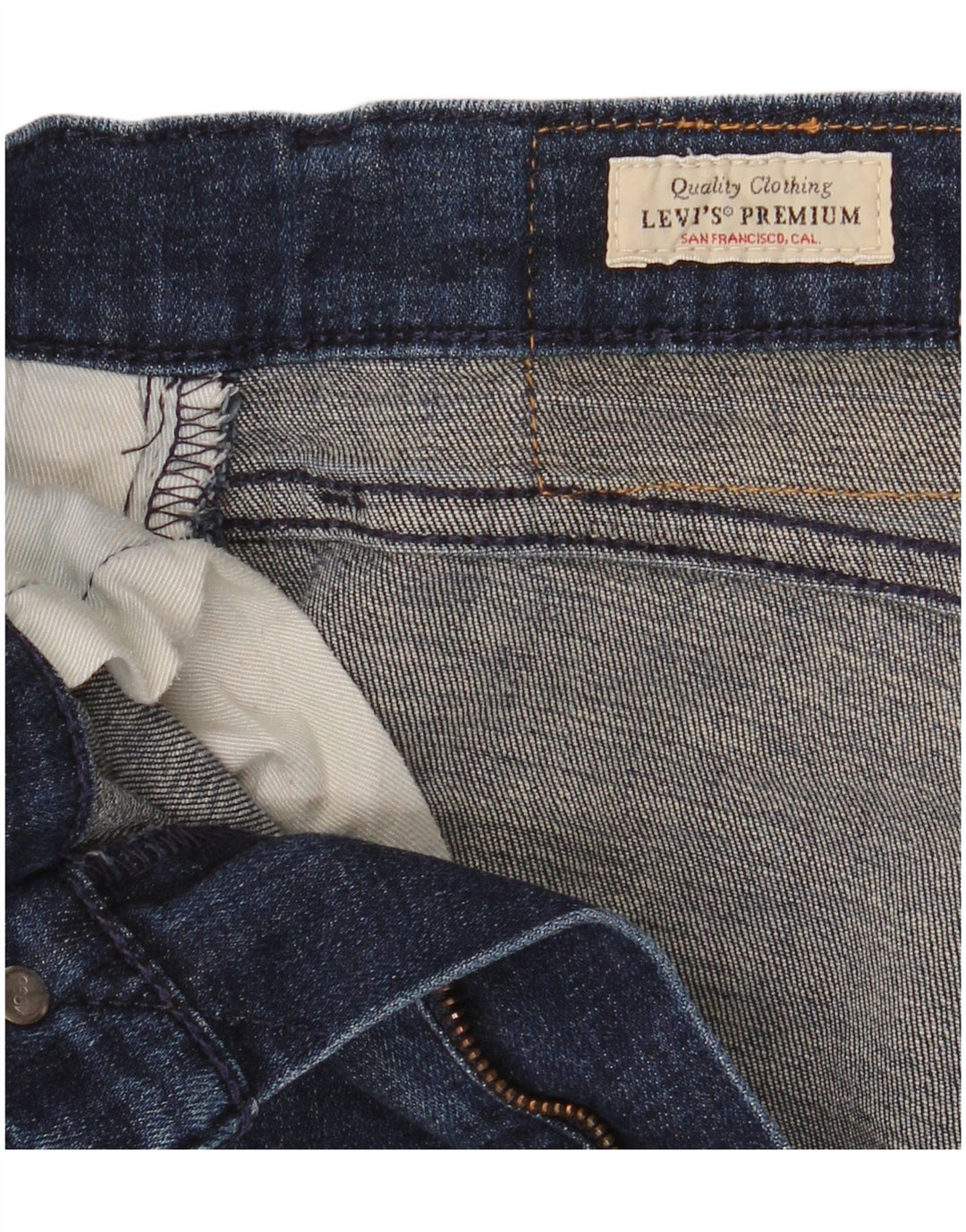 Levi's Jean 502 Tapered Cropped Homme Bleu W30 L25