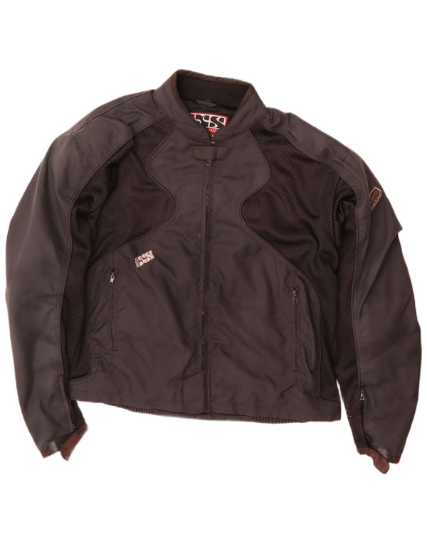 IXS Veste de moto Racer pour homme UK 44 2XL Noir Colourblock Polyamide