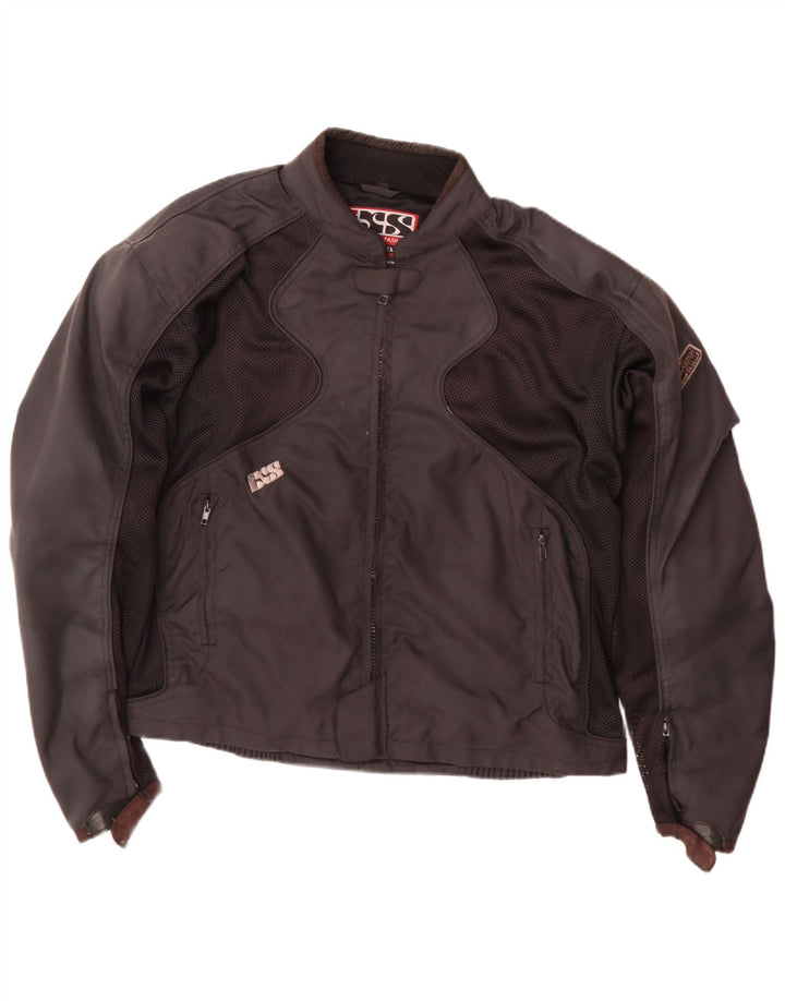 IXS Veste de moto Racer pour homme UK 44 2XL Noir Colourblock Polyamide