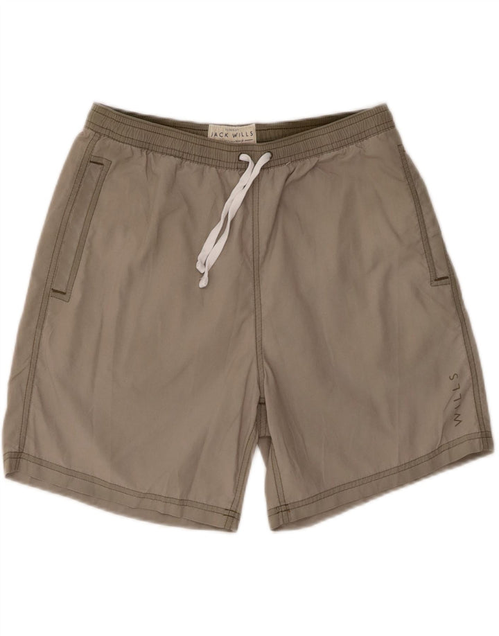 Jack Wills Short de Bain XS Kaki Polyamide Homme