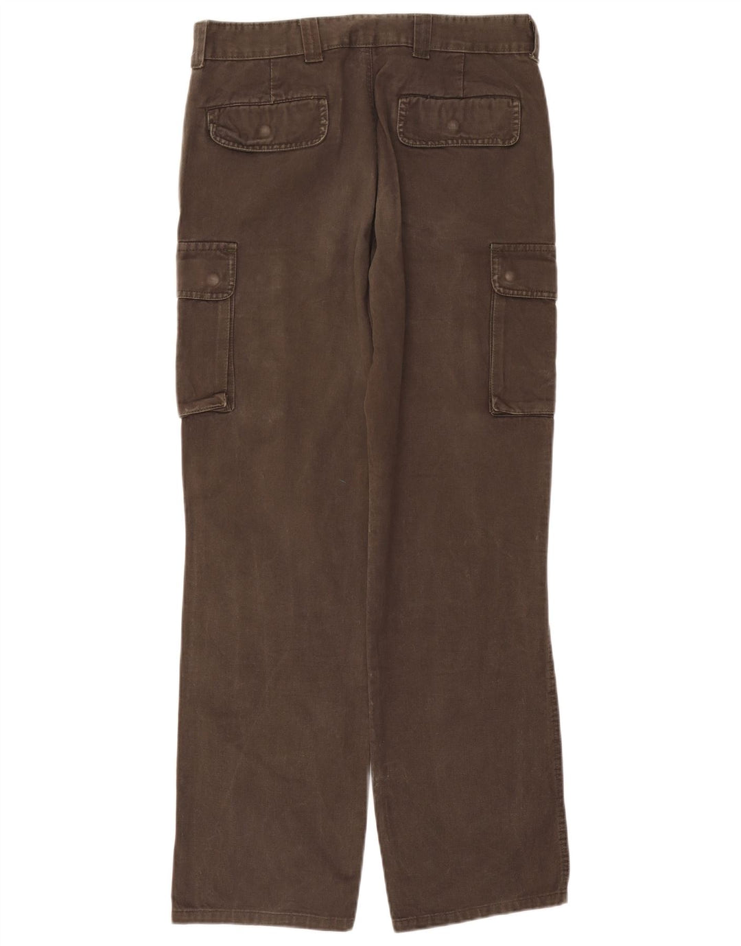 Pantalon Cargo Droit Homme Vintage W34 L30 Coton Kaki